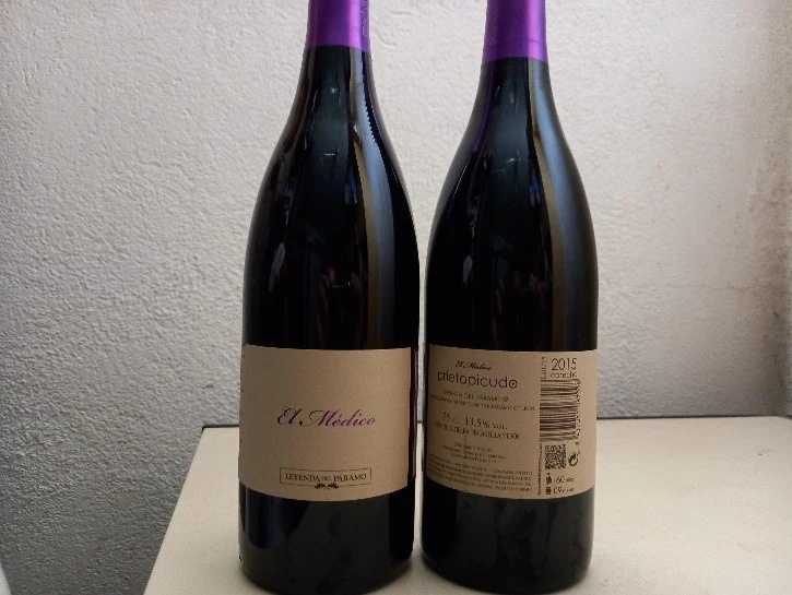 Vino EL MEDICO - 2015 (Bodegas Leyenda del Páramo)