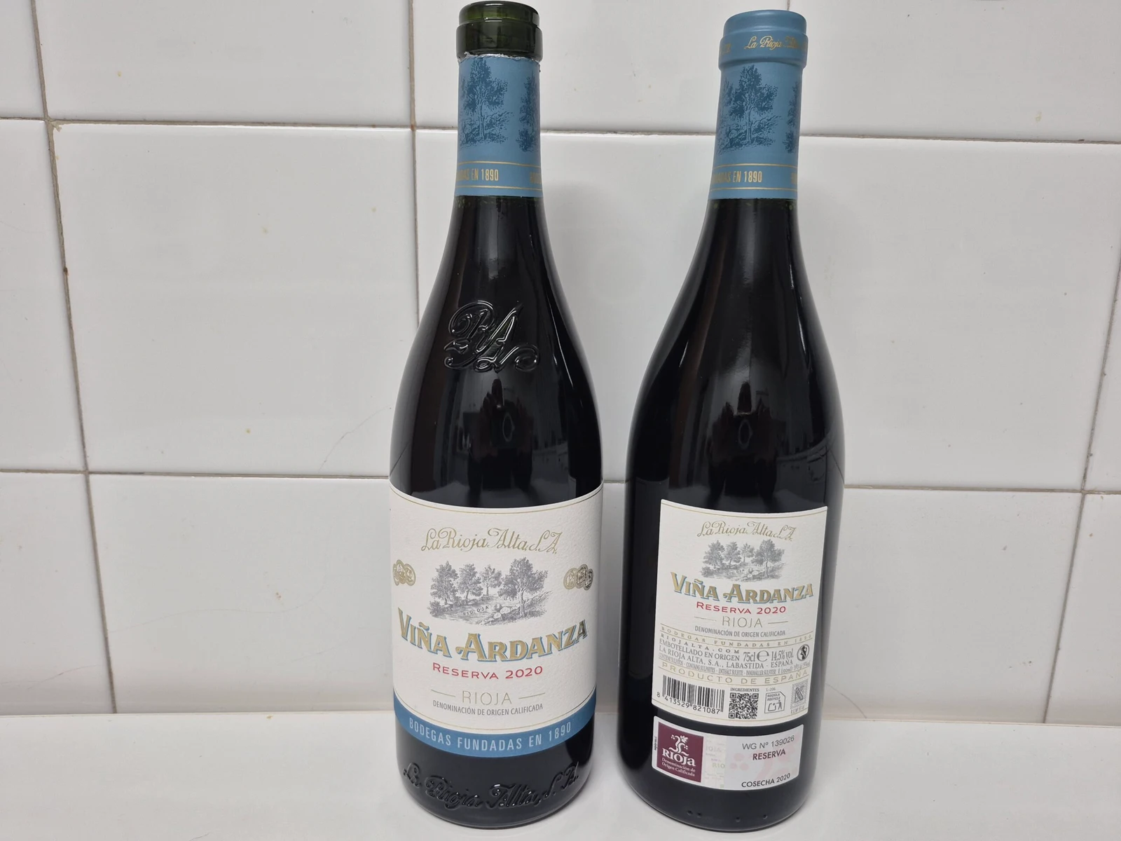 VIÑA ARDANZA Reserva-2020