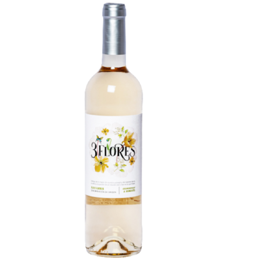3 FLORES BLANCO