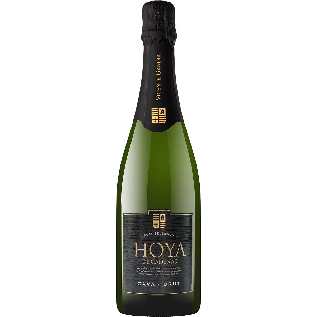 HOYA DE CADENAS CAVA BRUT Etiqueta Negra